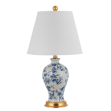Grace 24" Floral LED Table Lamp - JONATHAN Y